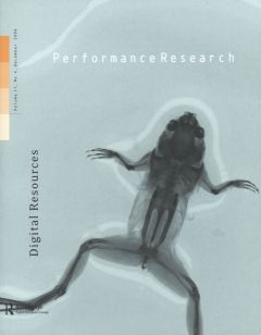 Front cover of Performance Research: Volume 11 Issue 4 - Digital Resources
