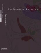 Front Cover of Performance Research: Volume 15 Issue 3 - On Listening