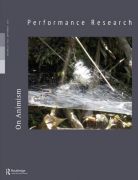 Front Cover of Performance Research: Volume 24 Issue 6 - On Animism