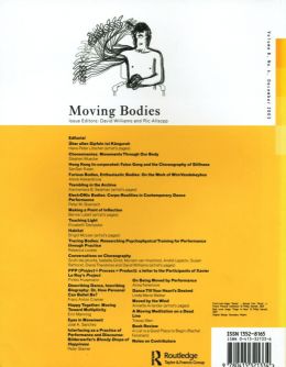 Back cover of Performance Research: Volume 8 Issue 4 - Moving Bodies