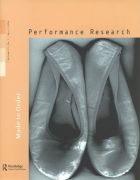 Front Cover of Performance Research: Volume 11 Issue 1 - Made to Order