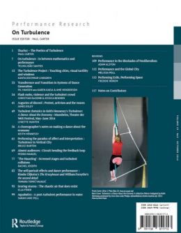 Back cover of Performance Research: Volume 19 Issue 5 - On Turbulence