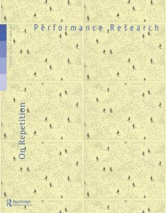Front cover of Performance Research: Volume 20 Issue 5 - On Repetition 