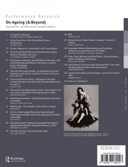 Back cover of Performance Research: Volume 24 Issue 3 - On Ageing (& Beyond)